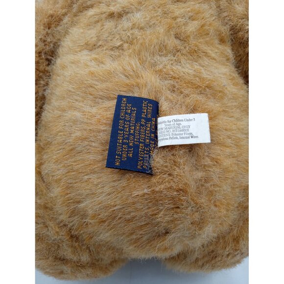 Boyds Teddy Bear Honey Sitting Plush Tan Paws 2009 15 Inch Stuffed Animal Toy - Picture 6 of 15
